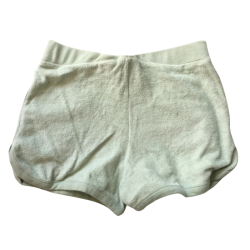 Short éponge vert clair Petit Bateau 6 ans