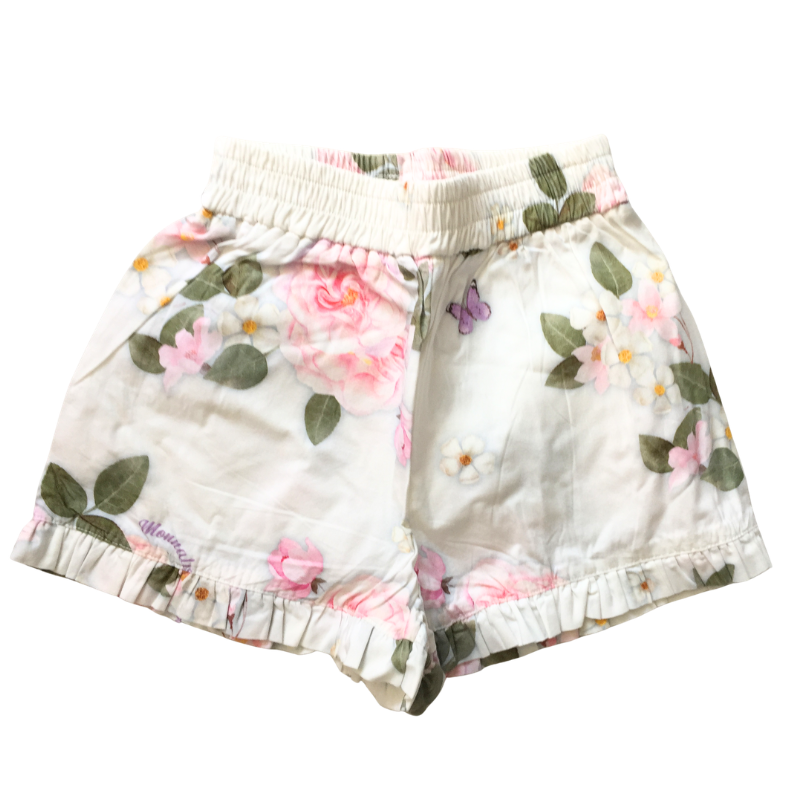 Short fleuri Monnalisa fille 7 ans
