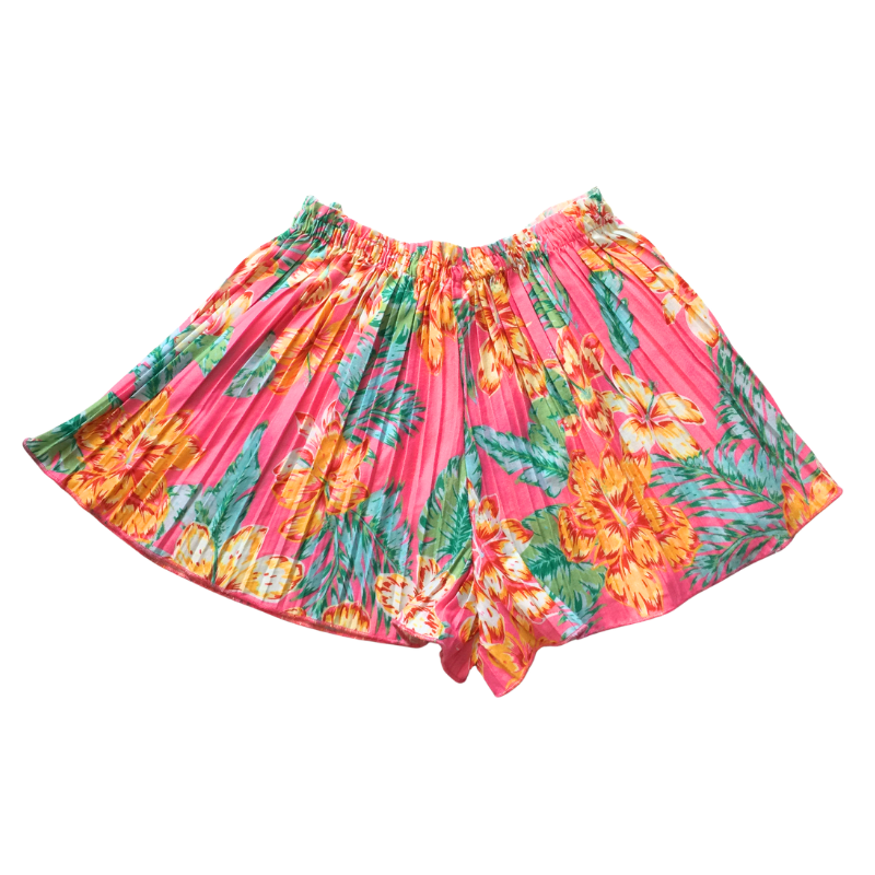 Short tropical rose Zara fille 7 ans