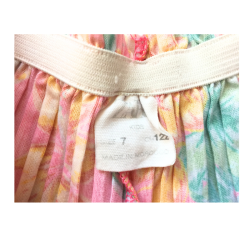 Short tropical rose Zara fille 7 ans