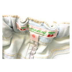 Short en jean clair Bonpoint fille 6 ans