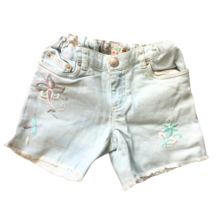 Short en jean clair Bonpoint fille 6 ans