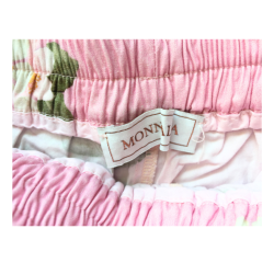 Short fleuri rose Monnalisa fille 8 ans