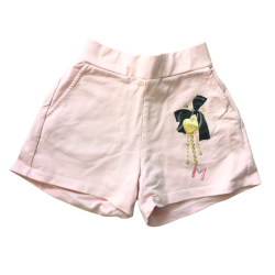 Short rose Monnalisa fille 8 ans