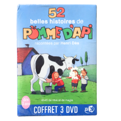 Coffret 3 DVD 52 belles histoires de Pomme d’Api