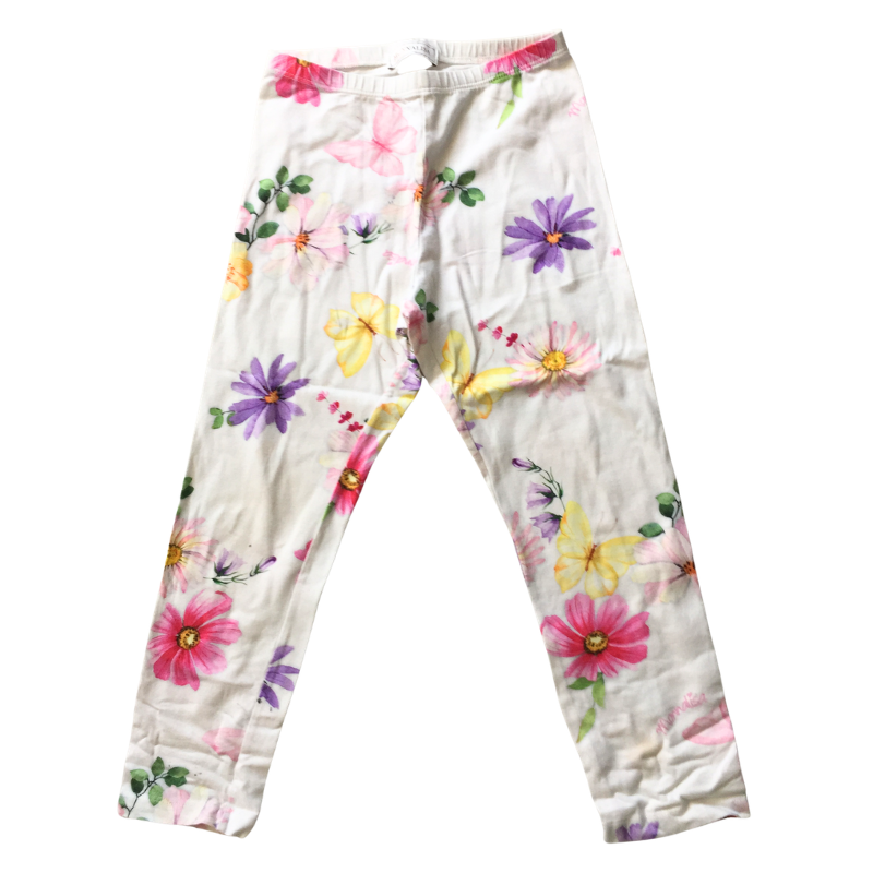 Legging fleuri Monnalisa fille 10 ans