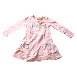 Robe tunique rose Ballon Chic fille 10 ans
