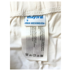 Legging blanc Mayoral fille 9 ans