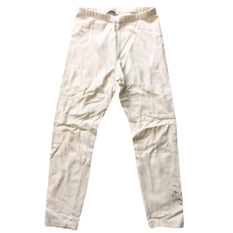 Legging blanc Monnalisa fille 9 ans