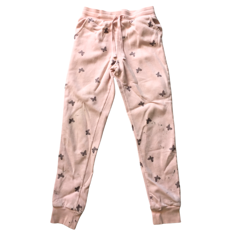 Pantalon de jogging rose H&M fille 9/10 ans