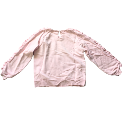 Sweat rose Monnalisa fille 12 ans avec fleur appliquée