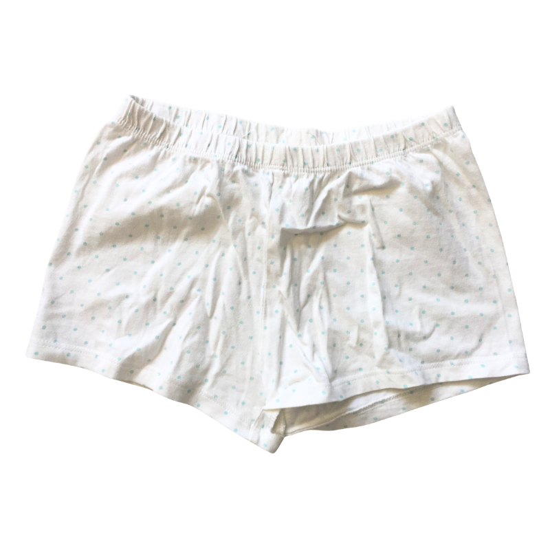 Short blanc à pois H&M fille 8/9 ans