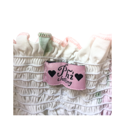 Top fleuri Phi Clothing fille 6/7 ans à bretelles nouées