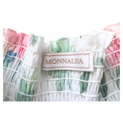 Jupe-short fleurie Monnalisa fille 10 ans