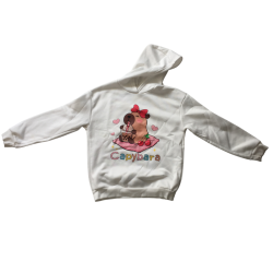 Sweat à capuche Capybara Shein fille 12 ans
