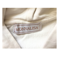Sweat à capuche zippé Monnalisa fille 12 ans