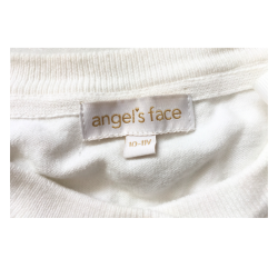 Gilet blanc Angel’s Face fille 10/11 ans avec nœud XXL