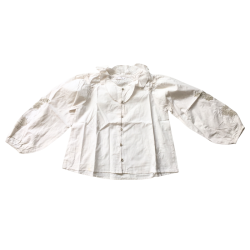 Blouse blanche Zara fille 11/12 ans