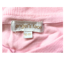 Gilet rose Angel’s Face fille 10/11 ans avec nœud XXL