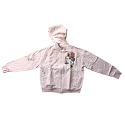 Sweat à capuche rose Monnalisa fille 12 ans