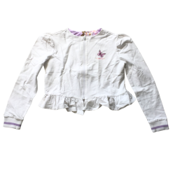 Veste légère blanche Monnalisa fille 12 ans