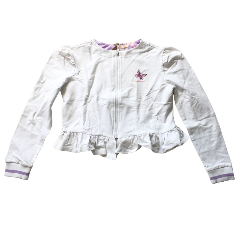 Veste légère blanche Monnalisa fille 12 ans