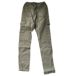 Pantalon cargo kaki enfant taille 146