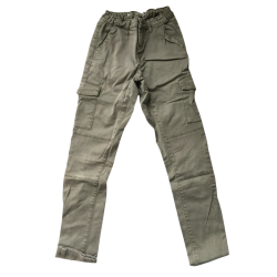 Pantalon cargo kaki enfant taille 146