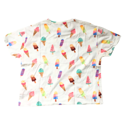 T-shirt imprimé glaces Zara fille 13/14 ans