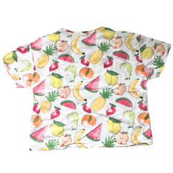 T-shirt imprimé fruits Zara fille 13/14 ans