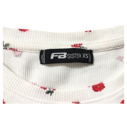 T-shirt manches longues fleuri FB Sister femme taille XS