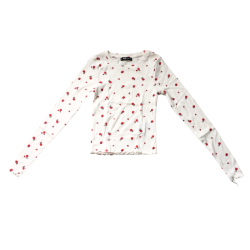 T-shirt manches longues fleuri FB Sister femme taille XS