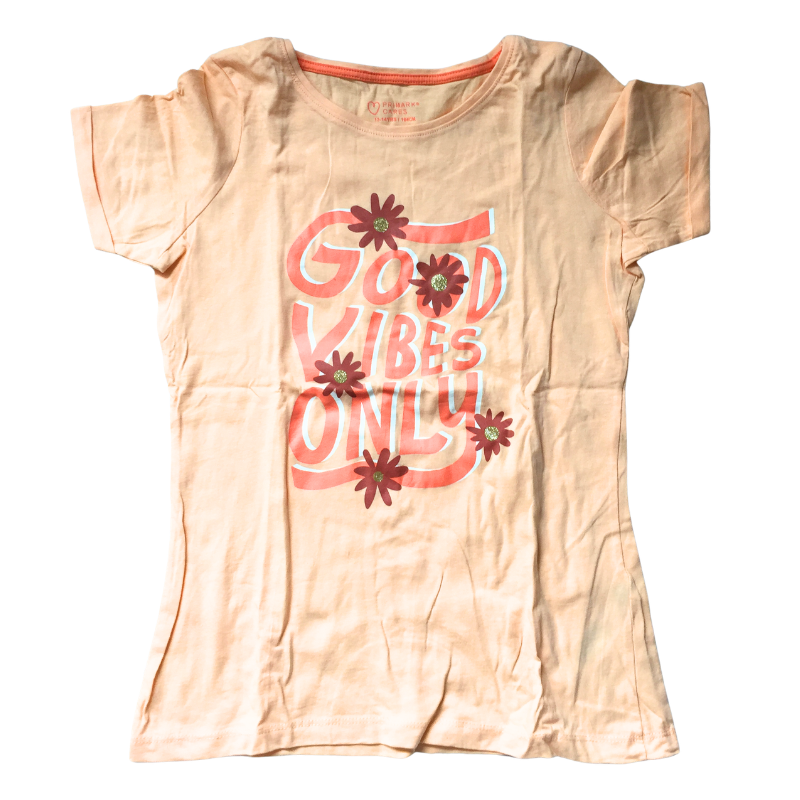 T-shirt Good Vibes Only Primark Cares fille 13/14 ans