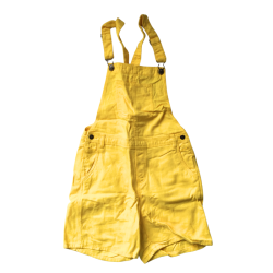 Salopette short jaune Monoprix fille 14 ans