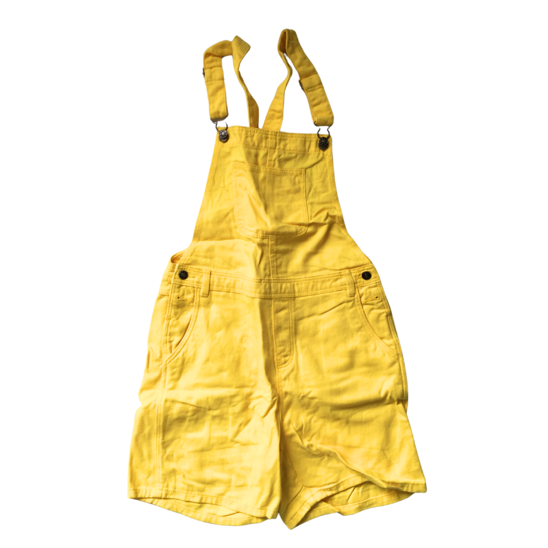 Salopette short jaune Monoprix fille 14 ans