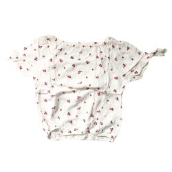 Blouse fleurie H&M fille 12/13 ans