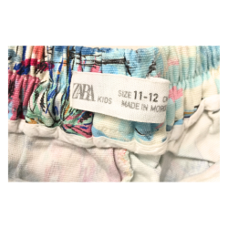 Short imprimé tropical Zara fille 11/12 ans