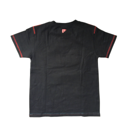 T-shirt noir imprimé Lea Fashion taille L