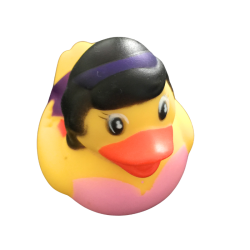Canard de bain princesse