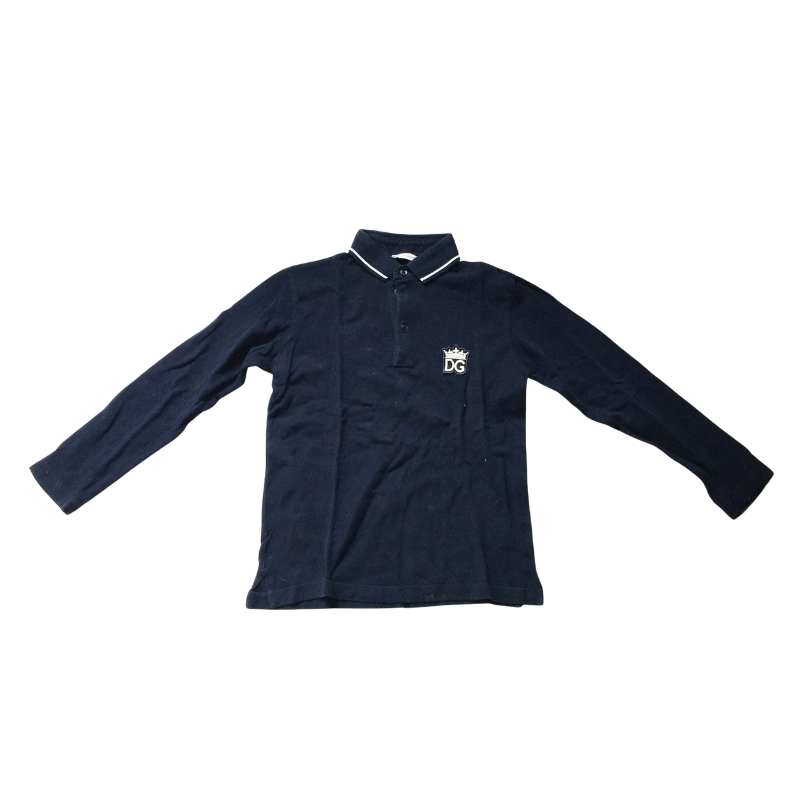 Polo manches longues Dolce & Gabbana enfant 10 ans