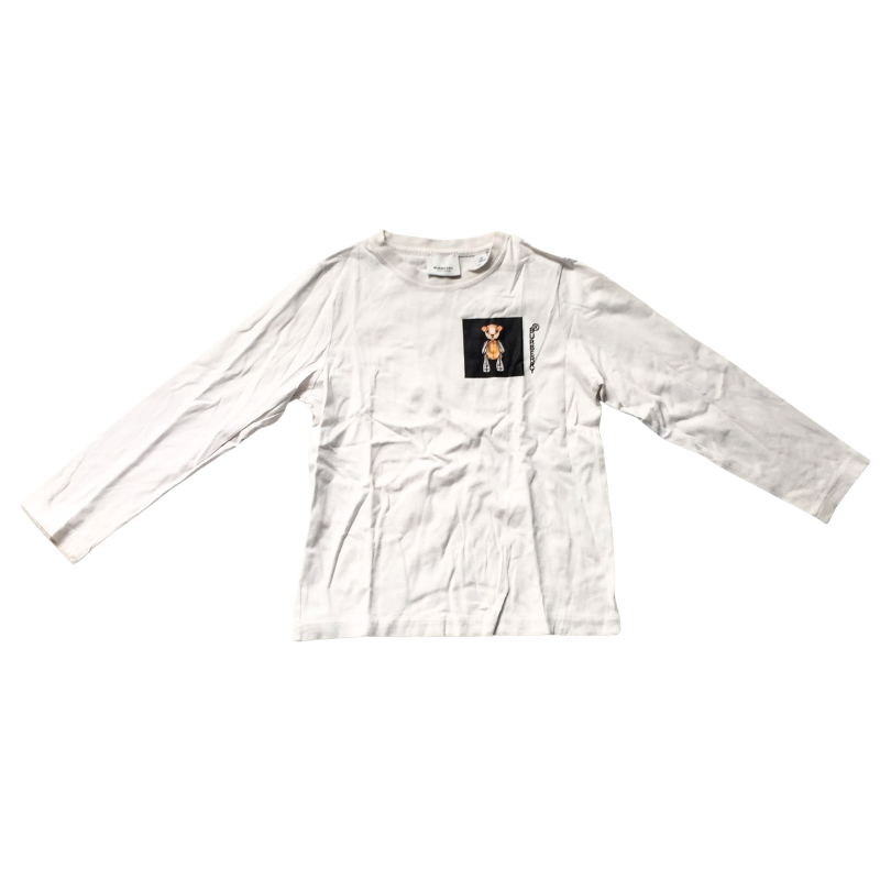 T-shirt manches longues Burberry enfant 8 ans