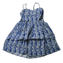 Robe Kling bleue à motifs cachemire – Taille S