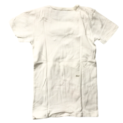 T-shirt Petit Bateau écru “Mon cœur” – 12 ans