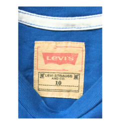 T-shirt Levi’s bleu à logo – 10 ans