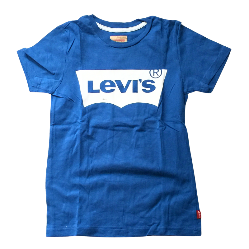 T-shirt Levi’s bleu à logo – 10 ans