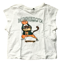 T-shirt sans manches H&M Minnesota Chipmunks – Taille M