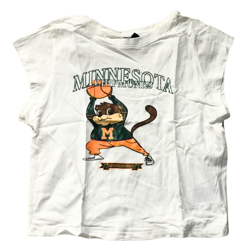 T-shirt sans manches H&M Minnesota Chipmunks – Taille M