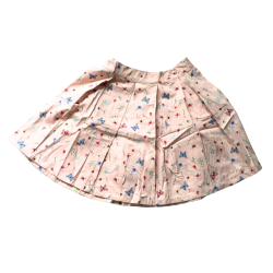 Jupe plissée H&M à motifs papillons – Taille 34