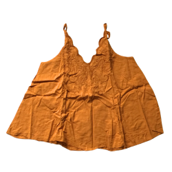 Top fluide H&M camel à bretelles – Taille XS