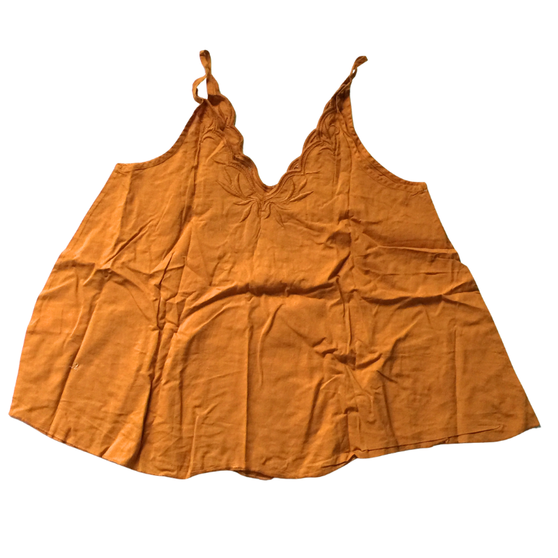 Top fluide H&M camel à bretelles – Taille XS